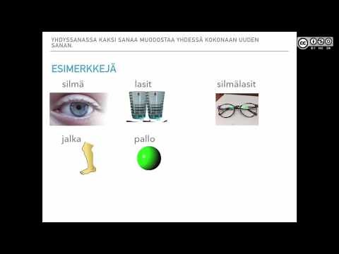 Suomen kieli: Mitä ovat yhdyssanat?