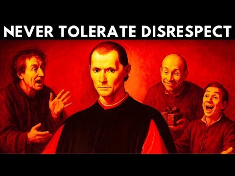 If Someone Disrespects You, Do This | Machiavelli Psychology
