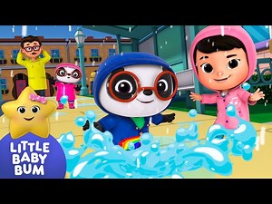 Splashing in Puddles ⭐ New Song! | Little Baby Bum - Videos For Kids