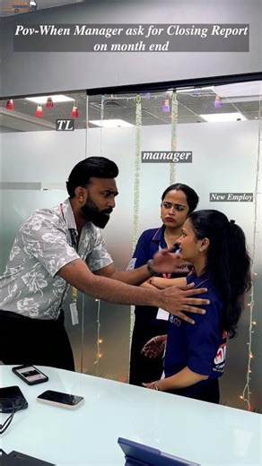 When Manager ask for Closing Report on Month End😂📈