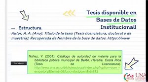 ¡Hoy es un buen día para aprender a usar: APA 7 Edición💪 👌 Video elaborado por Ámbar Alpízar Solano En Vida Estudiantil te queremos ayudar, por eso te traemos este manual, con lo más importante de la última edición del APA. Noticias Vida Estudiantil UNA | Universidad Nacional Costa Rica, UNA