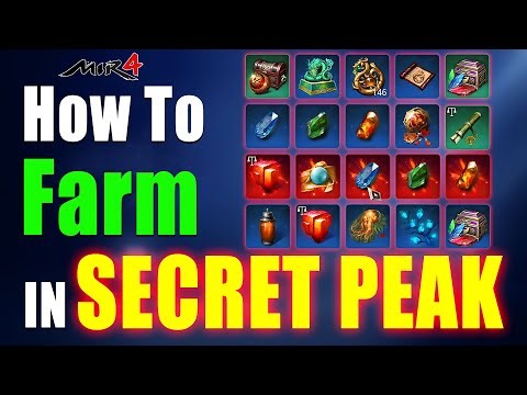 MIR4 Tip: Ultimate Secret Peak Farming Strategy! 💎🔥