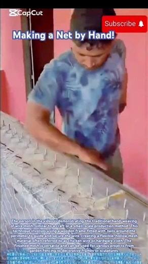 Making a Net by Hand!