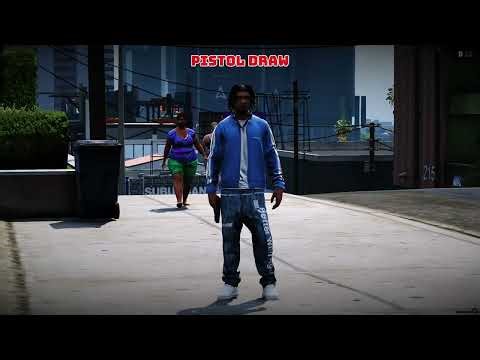 [$15] Realistic Pistol And Rifle Draw Animation V3 | ESX/Qbcore