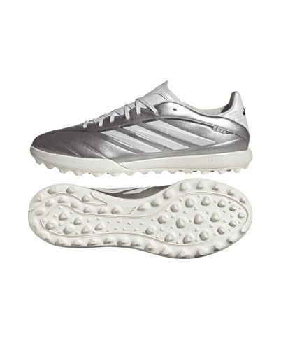adidas Copa Pure Iv JS2564 Ποδοσφαιρικά Παπούτσια με Σχάρα TF Ασημί