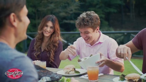 Char-Griller® Charcoal Grill Chimney Starter with Quick Release Trigger for Quickly Lighting BBQ Coals, Compatible with Any BBQ Charcoal Grill, 12-Inch