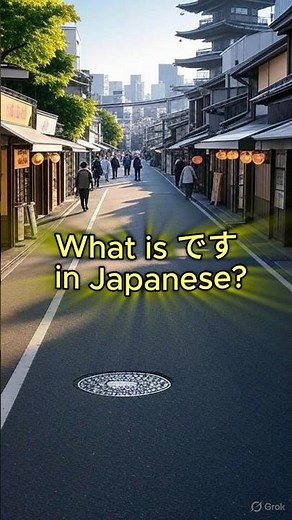 What Does です (desu) Mean in Japanese?