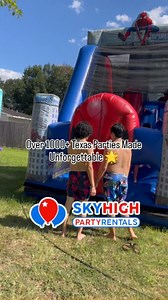 ✨ Give your kids the ultimate superhero adventure with our Spiderman Obstacle Course rental! 🕷️ Perfect for backyard birthdays, school carnivals, and community events, this inflatable delivers safe, exciting fun for everyone. ➡️ Book today and see why Texas families have trusted us for 20 years. Serving Houston, Austin, San Antonio & Dallas–Fort Worth. #spidermanobstaclecourse #houstonpartyrentals #austinpartyrentals #sanantoniopartyrentals #dallaspartyrentals #texaspartyrentals #laborday #spid