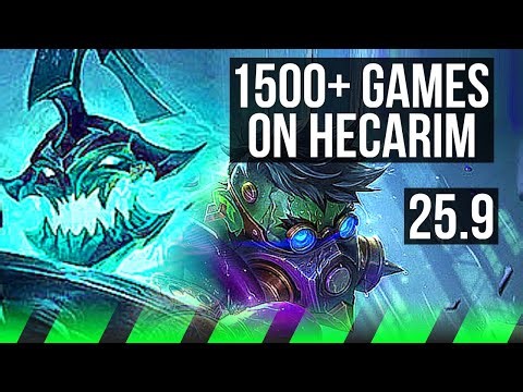 HECARIM vs DR. MUNDO (JGL) | 11/2/9, 1500+ games | NA Grandmaster | 25.9