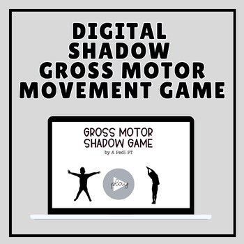 Digital Shadow Movement Cards | Gross Motor Brain Break Activity