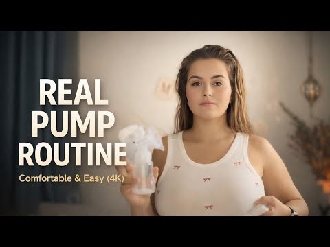 4K] Breastfeeding Support with Kira | Manual Breast Pump Guide | Pumping Tips for Moms