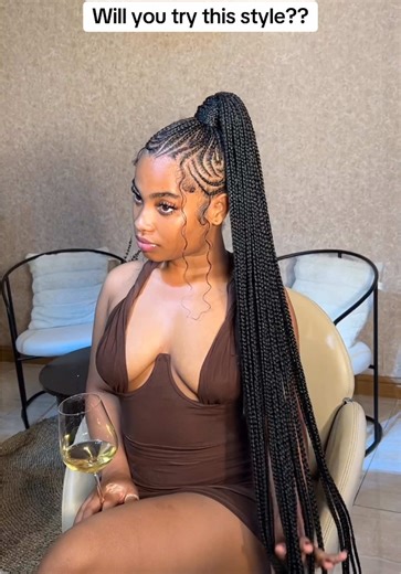 Half Up Half Down Twist Braid Styles for Black Women