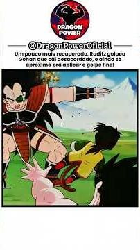 Raditz tries to kill Gohan 🥺 | Dragon Ball Z | #58 🇧🇷 #dragonball