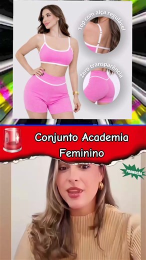 #Conjunto Academia Feminino