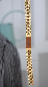 12M views · 9.5K reactions | Your Aura, Your Identity — Now on Your Wrist ✨ Available in 3 Colours With Many Fonts & Unique Designs.  1 Year Warranty ✅ Water Resistant ✅ Anti Tarnish ✅ Adjustable Chain ✅ Non Fading  Dispatching Your Order In just 48 hours  Place Your Order Now Link in Bio ️www.customizekaralo.in | Customize karalo | Facebook