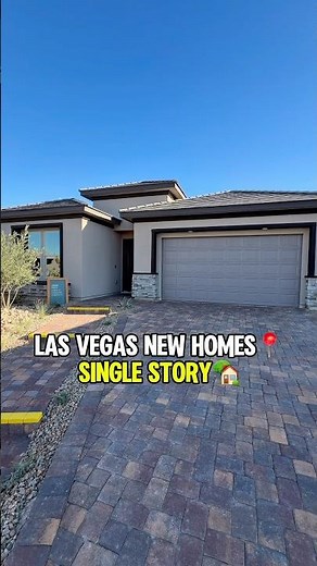 Brand New Las Vegas Single Story Homes For Sale | Capella at Sunstone