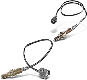 A-Premium O2 Oxygen Sensor Compatible with Subaru Outback 2005, Forester 2005, Impreza 2005, Legacy 2005 & Saab 9-2X 2005, 2.5L, 2-PC Set, Replace# 22690AA810, 22690AA520