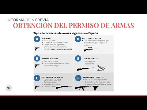 COMO SACARSE EL PERMISO O LICENCIA DE ARMAS