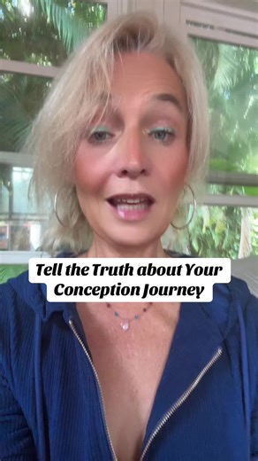 So many women walk around carrying a conception story in silence — a double life happening behind their work, their smile, their routines. But the body always knows. The womb always knows. And the soul that wants to come in knows too. What we don’t speak, we store. And the womb becomes the storage room of everything the throat is afraid to say. When you voice your story — the tries, the losses, the hope, the rawness — you’re not seeking validation. You’re letting your nervous system breathe agai