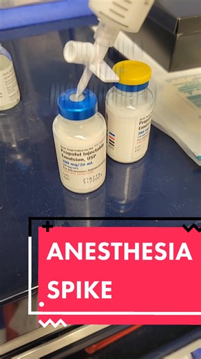 Anesthesia Spike for Drawing Medications: How Many mL's Do You Use?