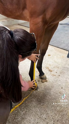 282K views · 10K reactions | Measuring & String Testing Penelope at ONE YEAR OLD | Katie Van Slyke | Facebook