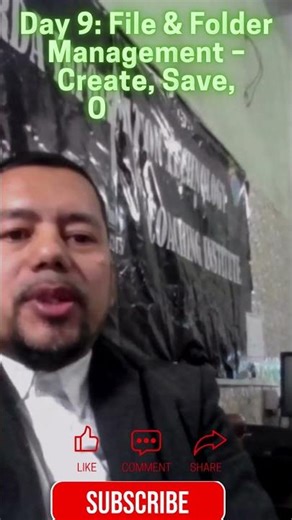 Day 9 File & Folder Management – Create, Save, Organize #ccc #cccclasses #ccconlineclass #liveclass