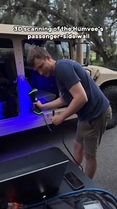 Skanowanie 3D Humvee slantback dla naszego przyjaciela z Florydy🌴 Dakota Wood jest specjalistą od HMMWV i produkcji części! Koniecznie zaobserwujcie jego profil! #3dscanning #hummve #hummerh1 #panzerfarm #amgeneral #hmmwv #militaryvehicles | Panzer Farm