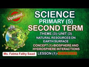 Science -Primary 5- second term- unit 3-Concept 1-Lesson 1-Exercises