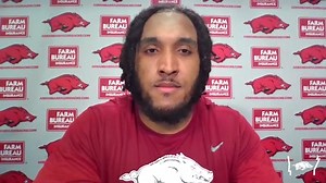 Myron Cunningham and the offensive line want to showcase the Hogs' physicality on Saturday in the Spring Game. | Arkansas Razorback Football