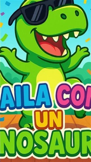 ¡Prepárate para rugir y bailar e ¡Baila Como un Dinosaurio! #cancionesinfantiles #cancióninfantil