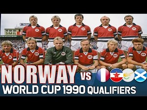 NORWAY World Cup 1990 Qualification All Matches Highlights | Road to Italy