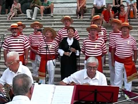 Chant de Gondoliers à Venise