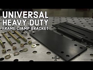 FASS Universal Heavy Duty Pickup Frame Clamp Bracket