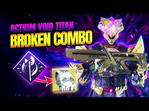 The BEST Titan Build In Edge of Fate (Void Titan Is Now BUSTED) | Destiny 2