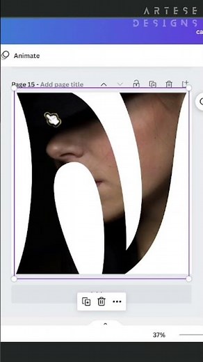 How to style an image for a magazine | CANVA Tutorial