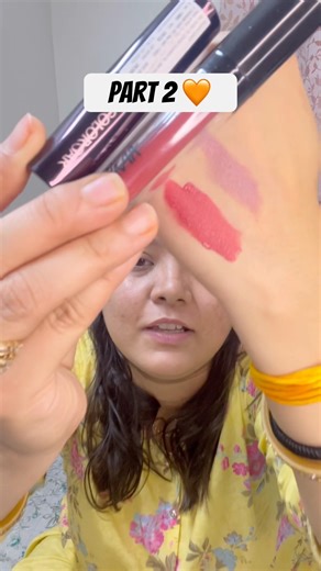 Part 2 : The key and Charmed 🧡 #youtubeshorts #viral #wetnwildmakeup #colorbar #lipstick