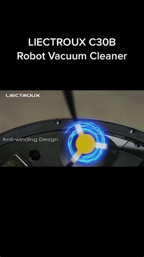 LIECTROUX C30B Robot Vacuum Cleaner with advanced memory, 2D map navigation and a powerful 6000pa suction. Up to 50% off! Free Shipping! www.RobotVacuums.eu #robotvacuums #robotvacuumcleaner #robotvaccuum #robotvaccum #cleantok #vacuum #cleaning #mop #review #robotvacuumreview #robotvacuumolympics #vacuum #vacuumcleaner