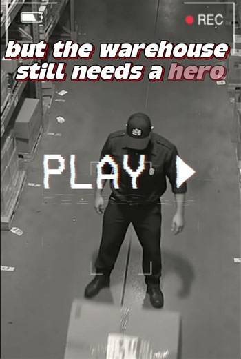 Warehouse Logistics Skill: EPIC Save 📦 #shorts #shortvideo #funny