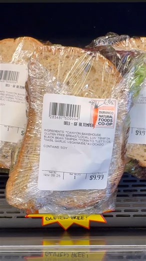 In a hurry? @durangonaturalfoods has grab & go BLTempeh sandwiches, gluten-free & gluten-full, using our Black Beauty tempeh. (It’s also fantastic!) They also carry our tempeh, umami parm, and some miso. We love the co-op! | Luv Tempeh