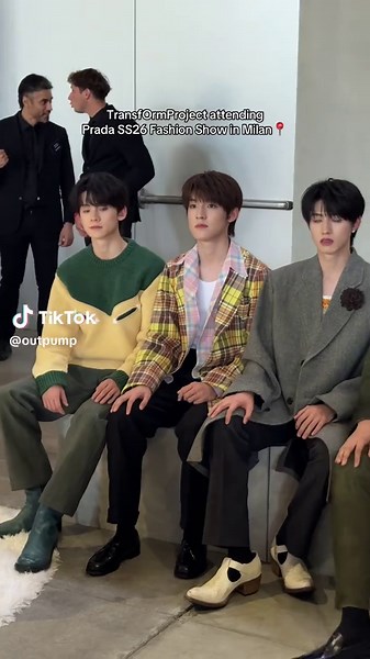 TF家族三代出席米兰时装周Prada SS26秀