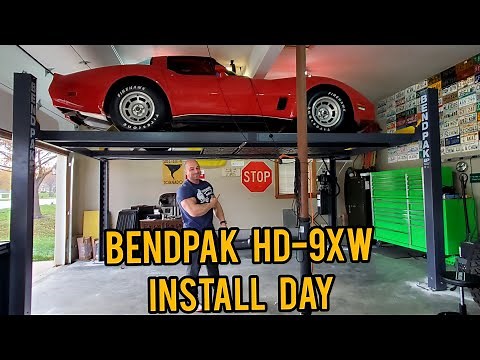 Bendpak HD-9XW install day