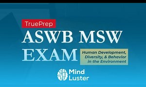 Mind Luster - Learn ASWB MSW Practice Test 1 TruePrep