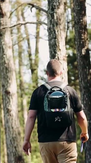 The new Ascent Disc Golf Backpack by Prodigy Disc