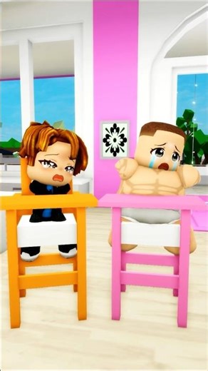 I just wanted to make them smile, but then this happened...🥺😳 #robloxshorts #roblox #shorts