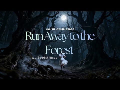 Run Away to the Forest | Night Woods Ambience | Ancient Trees and Shadows