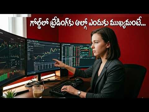 why is we need algo software to trade in international stock market / gold option trading