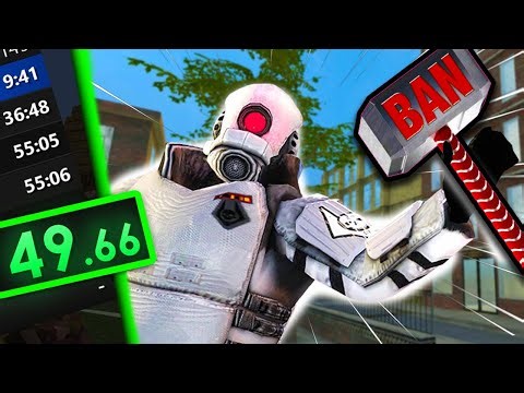 Speedrun BAN on EVERY Gmod SERVER