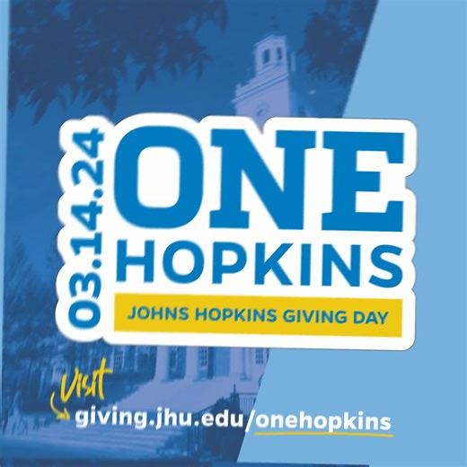#ONEHopkins is here! Will you help us reach our goal of 5,000 donors in 24 hours? Since it’s also Pi Day, we’re celebrating in a special way—for your gift of $31.41, we’ll send you limited-edition Hopkins joggers as a thanks for your generosity: https://bit.ly/3Tq2VE0 | Johns Hopkins University School of Nursing | Facebook