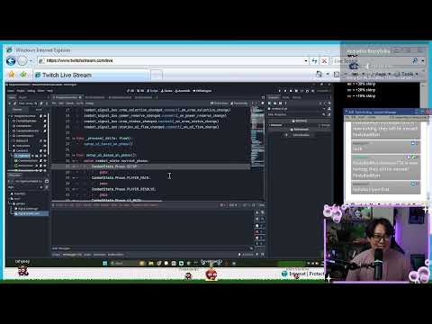 [Live] Indie Game Dev with Godot | Chill co-worker & chat