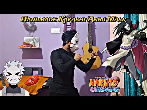 How to make Kakashi's ANBU Mask at Home 🔥 (Full DIY Tutorial) #naruto #anime #MEWTO